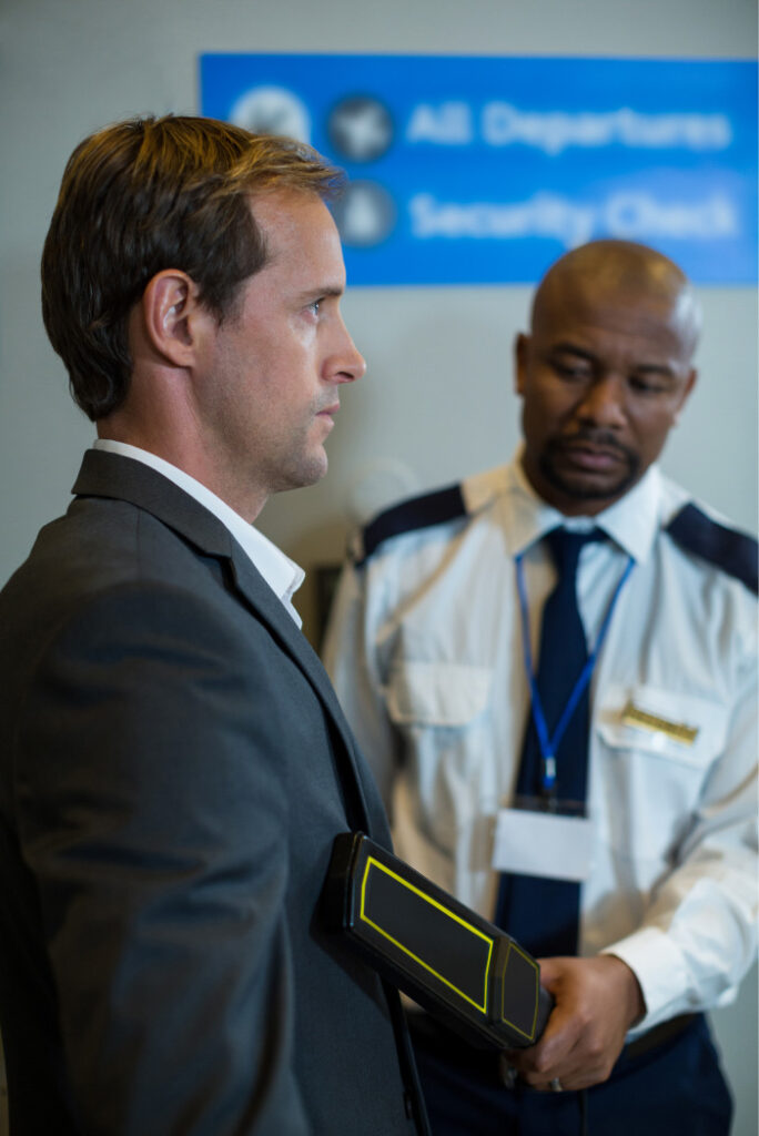 Trained security guards providing professional security services in Kenya